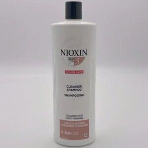 Nioxin System 3 Cleanser Shampoo 1L 33.8 Oz